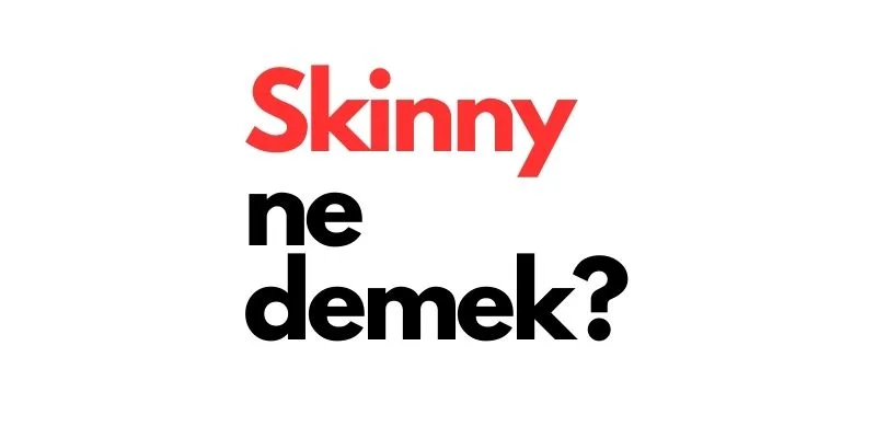 skinny ne demek